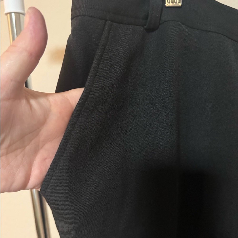 NWT Plus Size Evans Pull On Style Black Picasso Pants - Picture 4 of 7